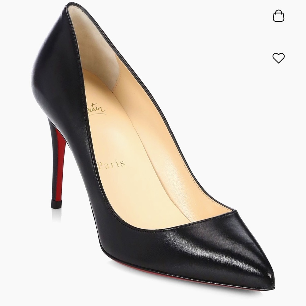 Christian Louboutin heels black Pigalle Follies 85 mm size 38